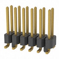 TSM-106-02-G-DV-A by Samtec Inc. - CONNECTOR HEADER SMD 12POS 2.54MM