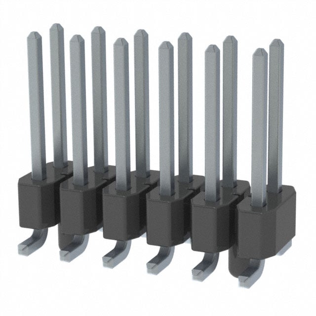 TSM-106-02-T-DV-A-P-TR by Samtec Inc. - CONNECTOR HEADER SMD 12POS 2.54MM