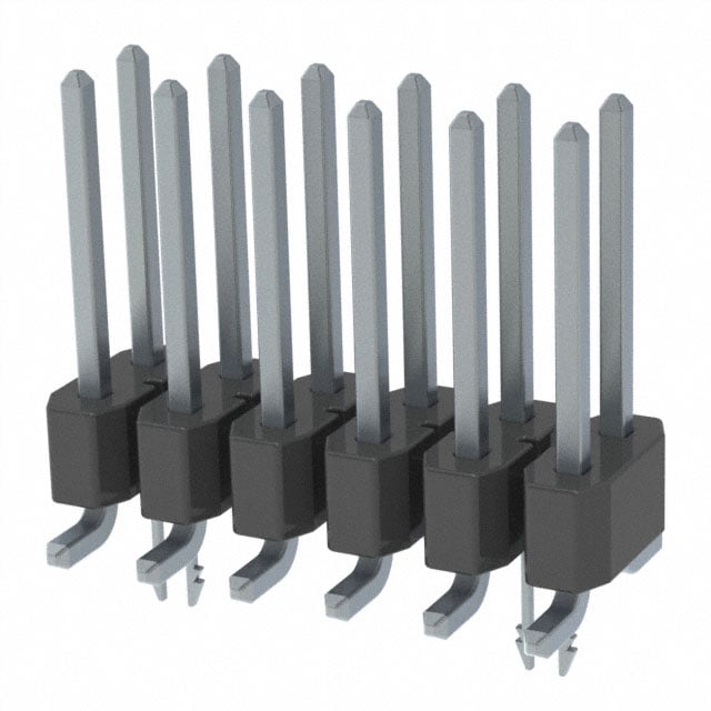 TSM-106-02-T-DV-LC-TR by Samtec Inc. - CONNECTOR HEADER SMD 12POS 2.54MM