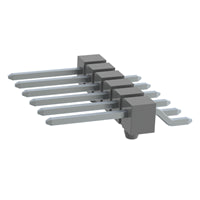 TSM-106-02-T-SH-A by Samtec Inc. - CONNECTOR HEADER SMD R/A 6POS 2.54MM