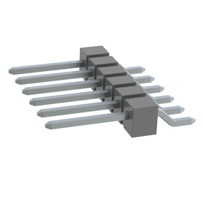 TSM-106-02-T-SH-K-TR by Samtec Inc. - CONNECTOR HEADER SMD R/A 6POS 2.54MM