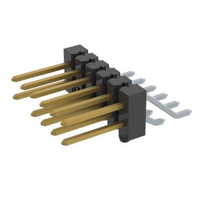 TSM-106-02-L-DH-A-009-P-TR by Samtec Inc. - CONNECTOR HEADER SMD R/A 12POS 2.54MM