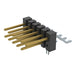 TSM-106-02-L-DH-LC-001 by Samtec Inc. - CONNECTOR HEADER SMD R/A 12POS 2.54MM