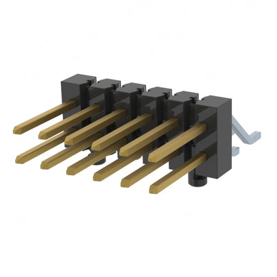 TSM-106-02-L-DH-SL by Samtec Inc. - CONNECTOR HEADER SMD R/A 12POS 2.54MM