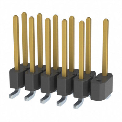 TSM-106-02-L-DV-001 by Samtec Inc. - CONNECTOR HEADER SMD 12POS 2.54MM