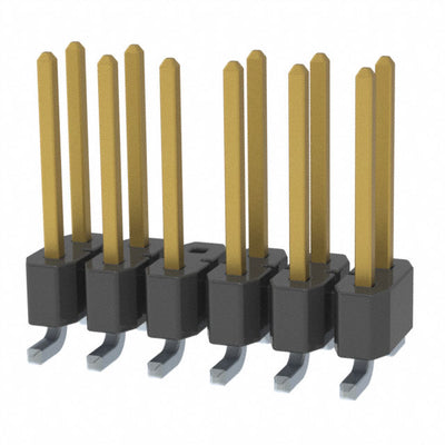 TSM-106-02-L-DV-008-P by Samtec Inc. - CONNECTOR HEADER SMD 12POS 2.54MM