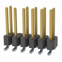 TSM-106-02-L-DV-010 by Samtec Inc. - CONNECTOR HEADER SMD 12POS 2.54MM