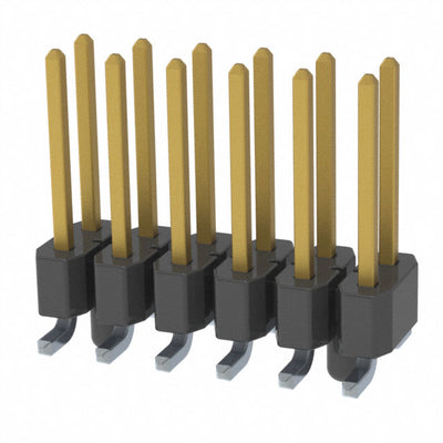 TSM-106-02-LM-DV-A-P by Samtec Inc. - CONNECTOR HEADER SMD 12POS 2.54MM