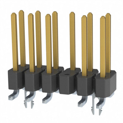 TSM-106-02-L-DV-LC-005 by Samtec Inc. - CONNECTOR HEADER SMD 12POS 2.54MM