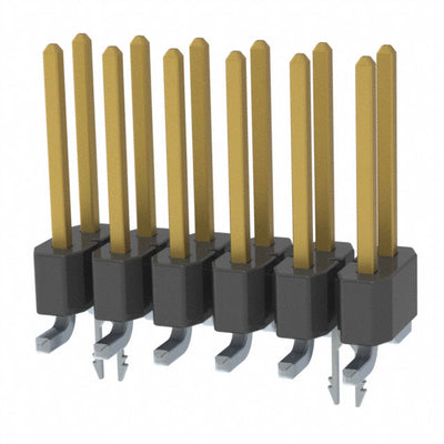 TSM-106-02-L-DV-LC by Samtec Inc. - CONNECTOR HEADER SMD 12POS 2.54MM