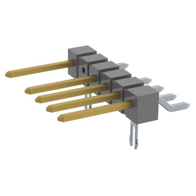 TSM-106-02-L-SH-LC-005 by Samtec Inc. - CONNECTOR HEADER SMD R/A 6POS 2.54MM