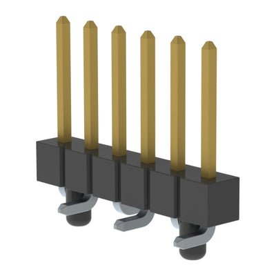 TSM-106-02-F-SV-A by Samtec Inc. - CONNECTOR HEADER SMD 6POS 2.54MM