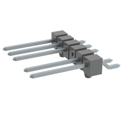 TSM-106-03-T-SH-A-003 by Samtec Inc. - CONNECTOR HEADER SMD R/A 6POS 2.54MM