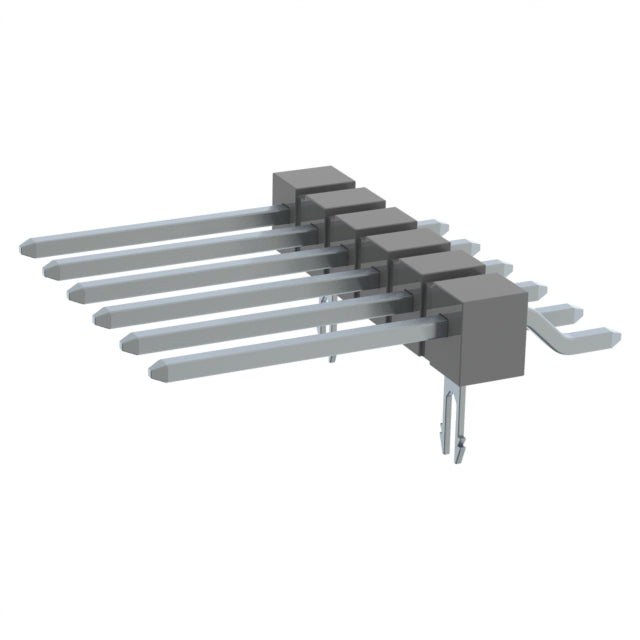 TSM-106-03-T-SH-LC-TR by Samtec Inc. - CONNECTOR HEADER SMD R/A 6POS 2.54MM