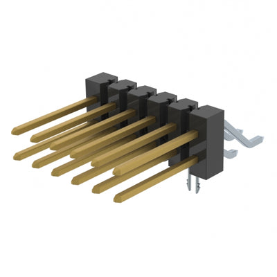 TSM-106-03-S-DH-LC by Samtec Inc. - CONNECTOR HEADER SMD R/A 12POS 2.54MM