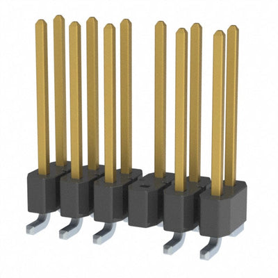 TSM-106-03-S-DV-005 by Samtec Inc. - CONNECTOR HEADER SMD 12POS 2.54MM