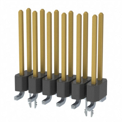 TSM-106-03-S-DV-LC-P by Samtec Inc. - CONNECTOR HEADER SMD 12POS 2.54MM