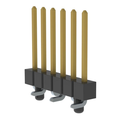 TSM-106-03-S-SV-A-TR by Samtec Inc. - CONNECTOR HEADER SMD 6POS 2.54MM