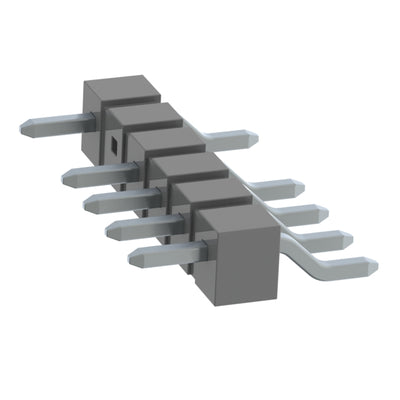 TSM-106-04-T-SH-005 by Samtec Inc. - CONNECTOR HEADER SMD R/A 6POS 2.54MM