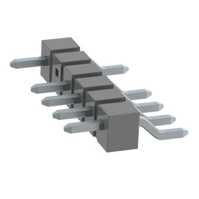 TSM-106-04-T-SH-005-K-TR by Samtec Inc. - CONNECTOR HEADER SMD R/A 6POS 2.54MM