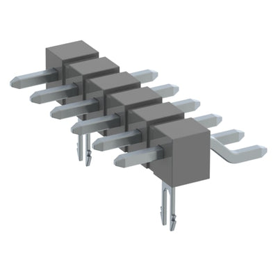 TSM-106-04-T-SH-LC-K-TR by Samtec Inc. - CONNECTOR HEADER SMD R/A 6POS 2.54MM