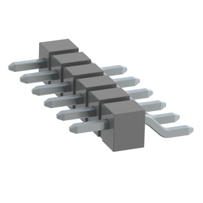 TSM-106-04-T-SH-K-TR by Samtec Inc. - CONNECTOR HEADER SMD R/A 6POS 2.54MM