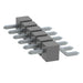 TSM-106-04-T-SH-K by Samtec Inc. - CONNECTOR HEADER SMD R/A 6POS 2.54MM