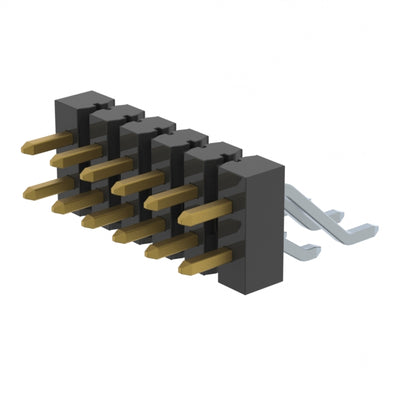 TSM-106-04-F-DH-P-TR by Samtec Inc. - CONNECTOR HEADER SMD R/A 12POS 2.54MM