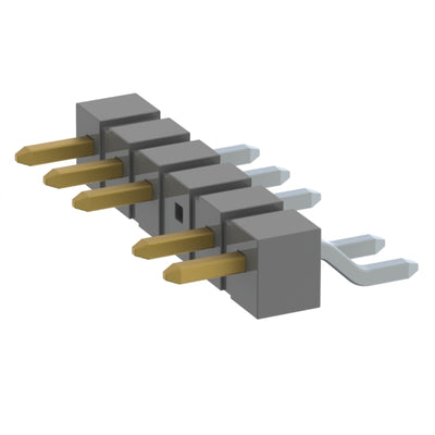 TSM-106-04-L-SH-003 by Samtec Inc. - CONNECTOR HEADER SMD R/A 6POS 2.54MM