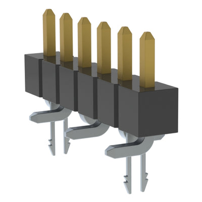 TSM-106-04-L-SV-LC by Samtec Inc. - CONNECTOR HEADER SMD 6POS 2.54MM