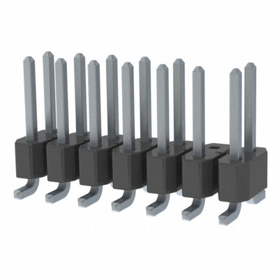 TSM-107-01-T-DV-004 by Samtec Inc. - CONNECTOR HEADER SMD 14POS 2.54MM