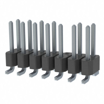 TSM-107-01-T-DV-006 by Samtec Inc. - CONNECTOR HEADER SMD 14POS 2.54MM