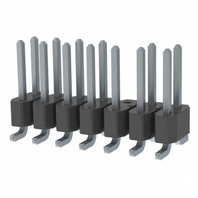 TSM-107-01-TM-DV-006 by Samtec Inc. - CONNECTOR HEADER SMD 14POS 2.54MM