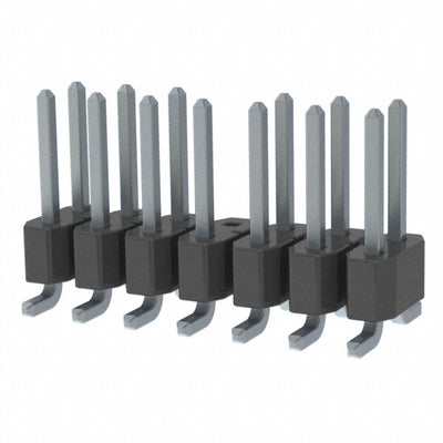 TSM-107-01-T-DV-008-P-TR by Samtec Inc. - CONNECTOR HEADER SMD 14POS 2.54MM