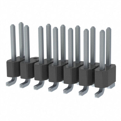 TSM-107-01-TM-DV-012-P by Samtec Inc. - CONNECTOR HEADER SMD 14POS 2.54MM