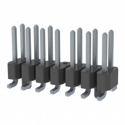 TSM-107-01-T-DV-A-008 by Samtec Inc. - CONNECTOR HEADER SMD 14POS 2.54MM