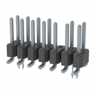 TSM-107-01-T-DV-LC-006 by Samtec Inc. - CONNECTOR HEADER SMD 14POS 2.54MM