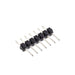 TSM-107-01-T-SH-A by Samtec Inc. - CONNECTOR HEADER SMD R/A 7POS 2.54MM