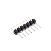TSM-107-01-T-SH-A-P-TR by Samtec Inc. - CONNECTOR HEADER SMD R/A 7POS 2.54MM
