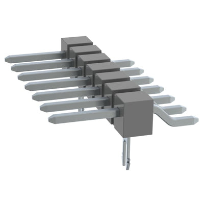 TSM-107-01-T-SH-LC-P-TR by Samtec Inc. - CONNECTOR HEADER SMD R/A 7POS 2.54MM