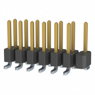 TSM-107-01-LM-DV-001-P-TR by Samtec Inc. - CONNECTOR HEADER SMD 14POS 2.54MM