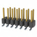 TSM-107-01-L-DV-014 by Samtec Inc. - CONNECTOR HEADER SMD 14POS 2.54MM