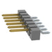 TSM-107-01-L-SH-001 by Samtec Inc. - CONNECTOR HEADER SMD R/A 7POS 2.54MM