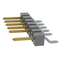 TSM-107-01-L-SH-002 by Samtec Inc. - CONNECTOR HEADER SMD R/A 7POS 2.54MM
