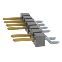 TSM-107-01-L-SH-003 by Samtec Inc. - CONNECTOR HEADER SMD R/A 7POS 2.54MM