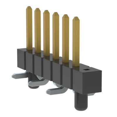 TSM-107-01-S-SV-A-001 by Samtec Inc. - CONNECTOR HEADER SMD 7POS 2.54MM