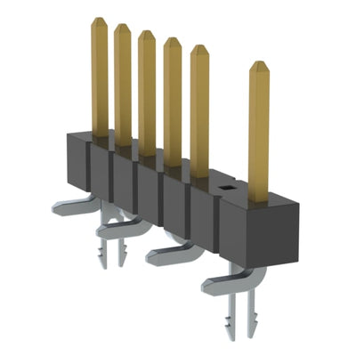 TSM-107-01-F-SV-LC-002 by Samtec Inc. - CONNECTOR HEADER SMD 7POS 2.54MM