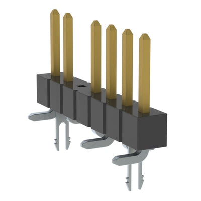 TSM-107-01-S-SV-LC-005 by Samtec Inc. - CONNECTOR HEADER SMD 7POS 2.54MM