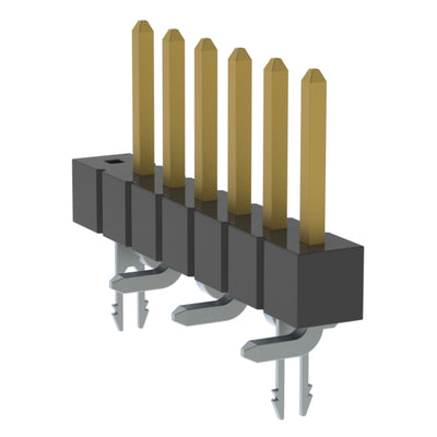 TSM-107-01-S-SV-LC-007 by Samtec Inc. - CONNECTOR HEADER SMD 7POS 2.54MM