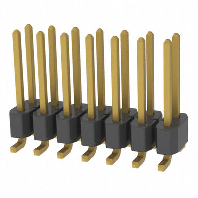 TSM-107-02-G-DV-P-TR by Samtec Inc. - CONNECTOR HEADER SMD 14POS 2.54MM